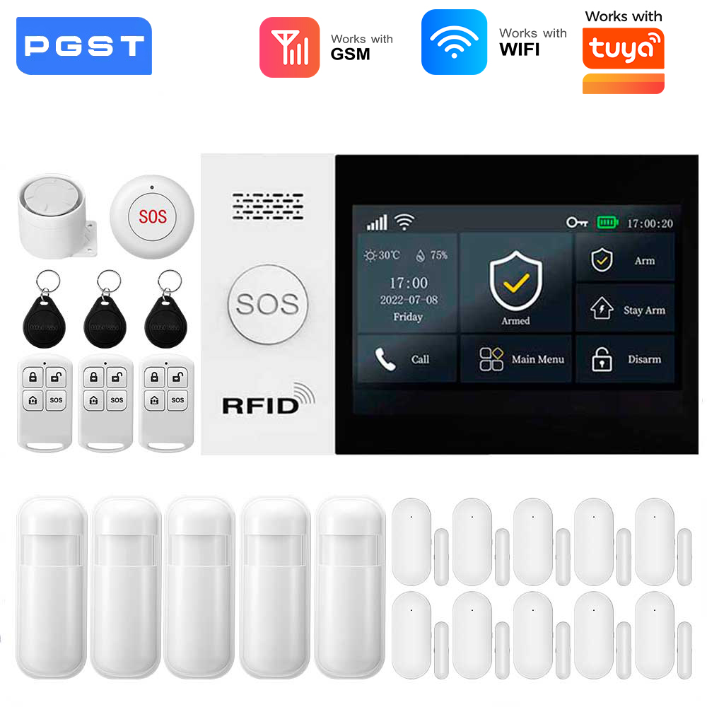 Smart Home Ecosystems - 2.4G WIFI Akıllı GSM Alarm Sistemi,