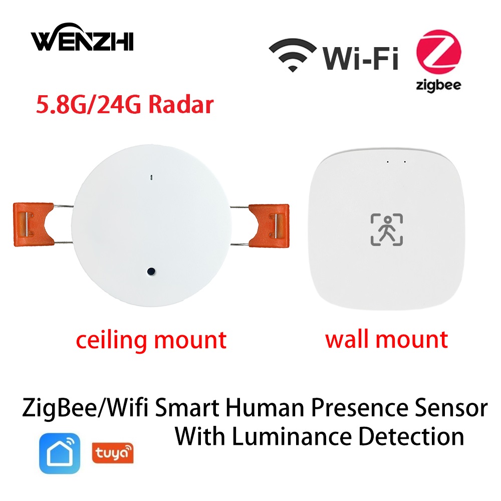 Smart Home Diy - ZigBee Wifi 5.8/24G MmWave Radar insan