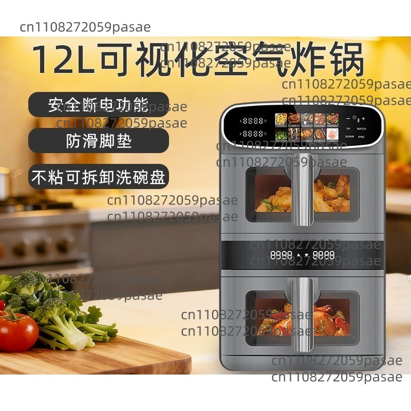 Smart Home Oven - 12L Çok Fonksiyonlu Büyük Kapasiteli Akıllı