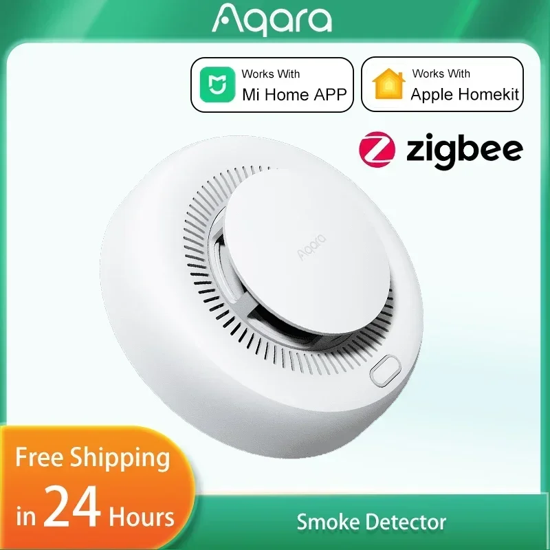 Smart Smoke Detector - Aqara Matter Duman Dedektörü Sensörü Yangın