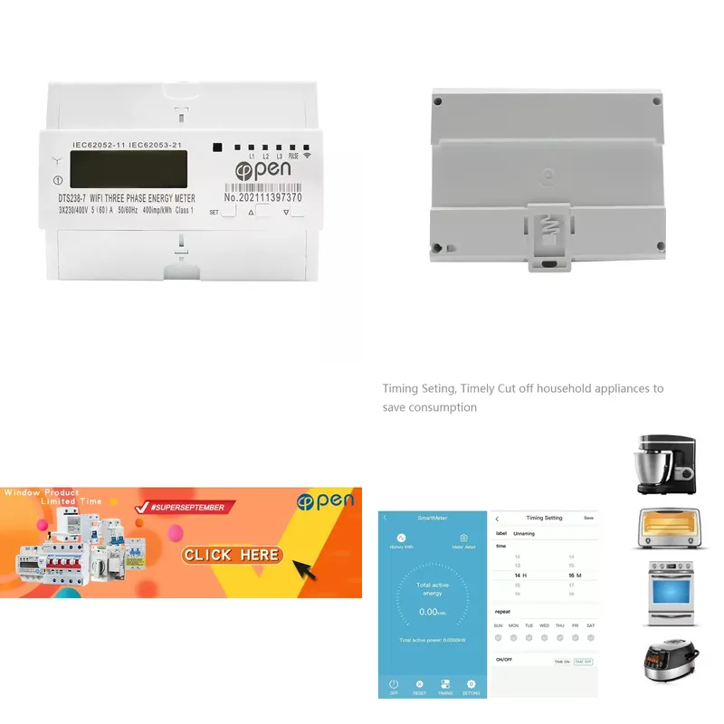 Smart Home Energy - APP 220V 400V Aşırı ve Düşük
