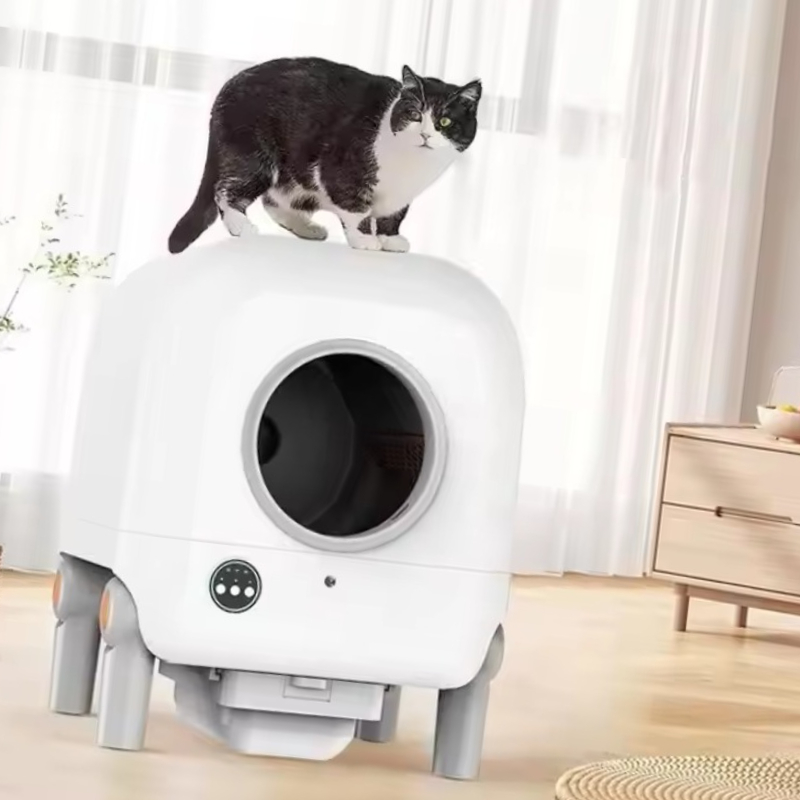 Smart Home Ventilation - XL Büyük Boy Kedi Tuvaleti, Otomatik