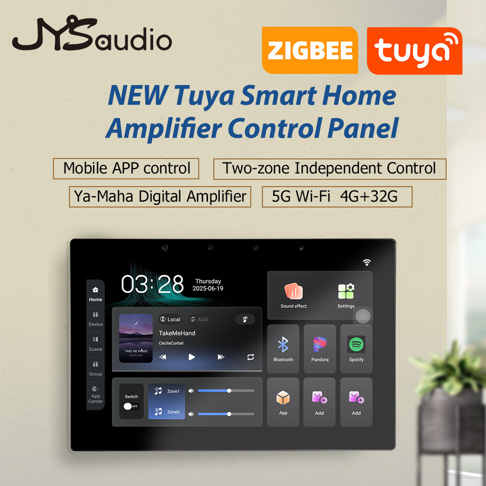 Smart Home Touchscreen Control Panel - YENİ Tuya Akıllı Ev Amplifikatör Kontrol