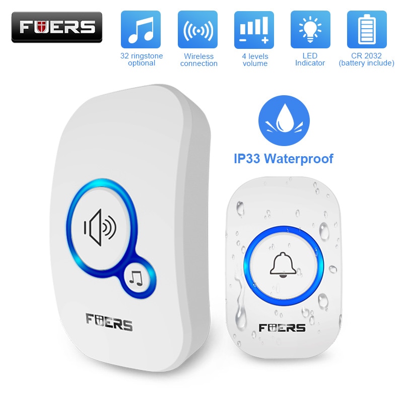 Smart Home News - Fuers kablosuz kapı zili su geçirmez