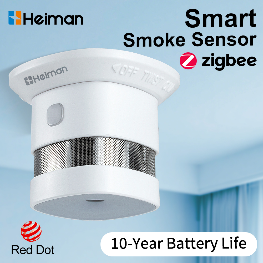 Smart Smoke Detector - HEIMAN Zigbee Duman Dedektörü – Yangın