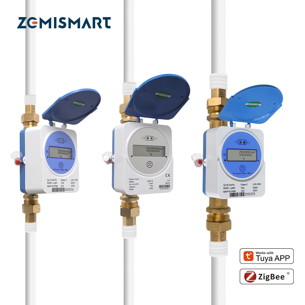 Smart Home Energy - Zemismart Zigbee Akıllı Ultrasonik Su Sayacı
