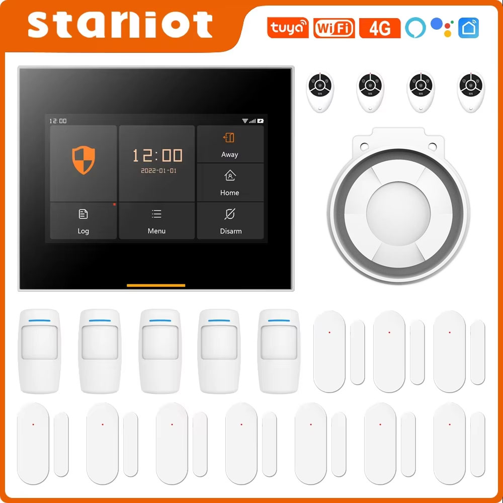 Smart Home Ecosystems - Staniot 433MHz Kablosuz Wifi 4G Akıllı
