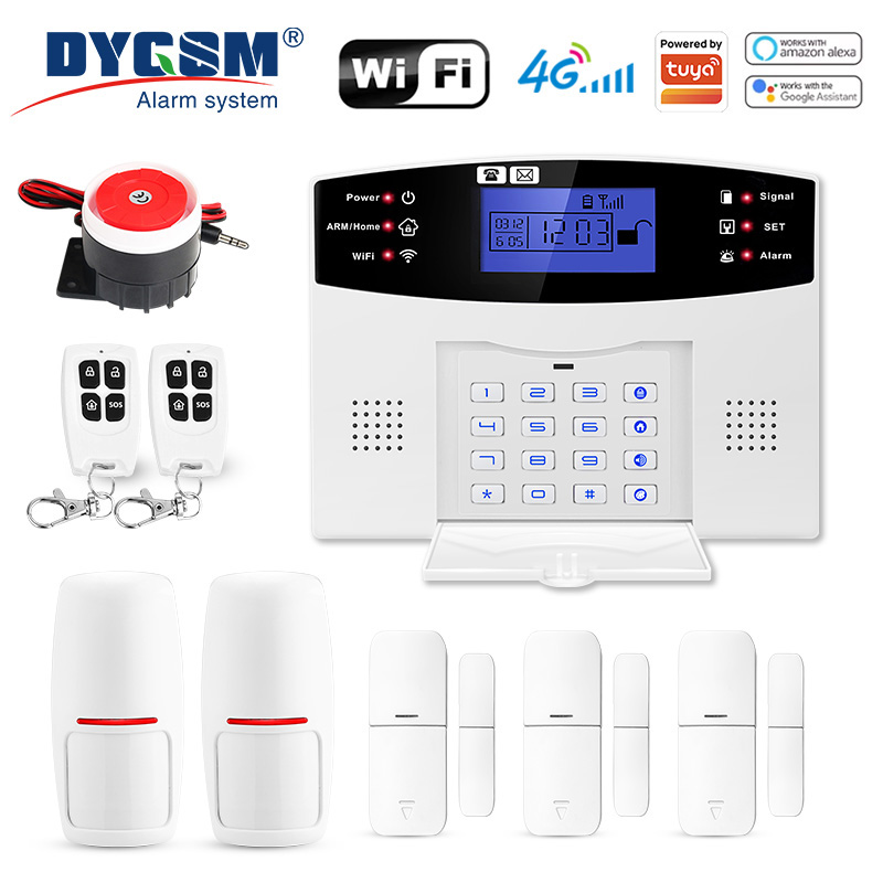 Smart Home Ecosystems - DYGSM Tuya Smart 4G+Wifi Ev Güvenlik
