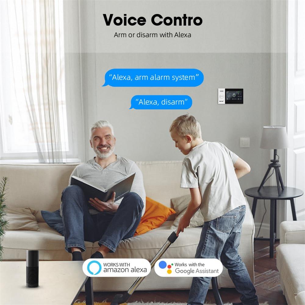 2.4G WIFI Akıllı GSM Alarm Sis - Smart Home Ecosystems incelemesi ve fiyatı