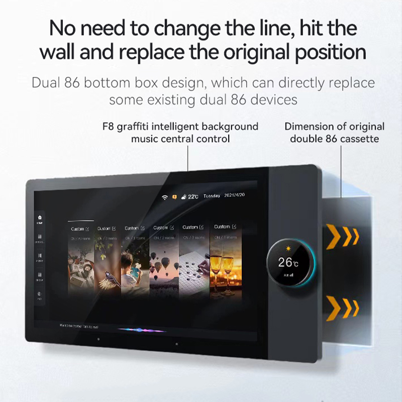 Tuya Akıllı Ev Zigbee Ağ Geçid - Smart Home Touchscreen Control Panel incelemesi ve fiyatı