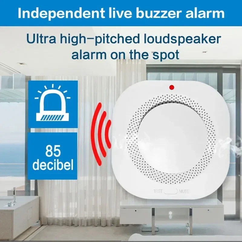 Ev ve Depo Güvenliği için 3'ü  - Smart Smoke Detector incelemesi ve fiyatı
