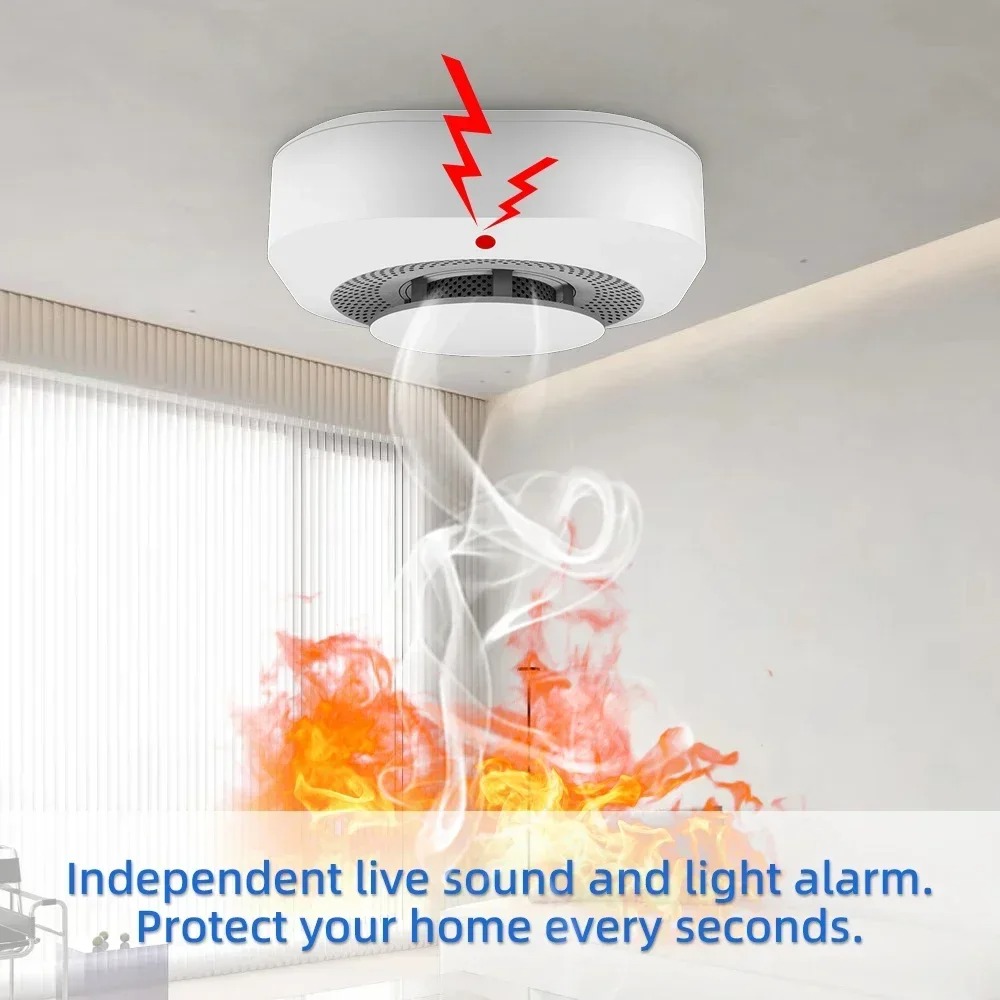 Ev ve Depo Güvenliği için 3'ü  - Smart Smoke Detector incelemesi ve fiyatı