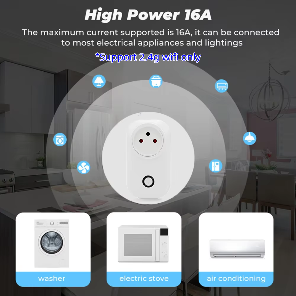 Tuya Akıllı Soket İsrail Fiş 1 - Smart Home Technology incelemesi ve fiyatı