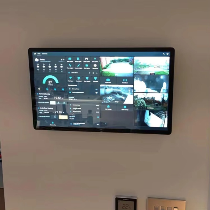 Duvara Monte Edilebilir 21.5 2 - Smart Home Touchscreen Control Panel incelemesi ve fiyatı