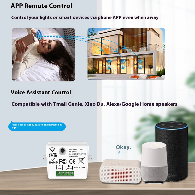 Tuya Akıllı Kapatma Cihazı Kab - Smart Home Switch incelemesi ve fiyatı