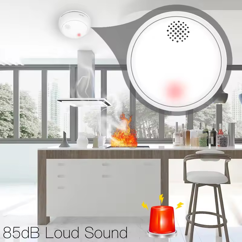MOES ZigBee Akıllı Kablosuz Du - Smart Smoke Detector incelemesi ve fiyatı
