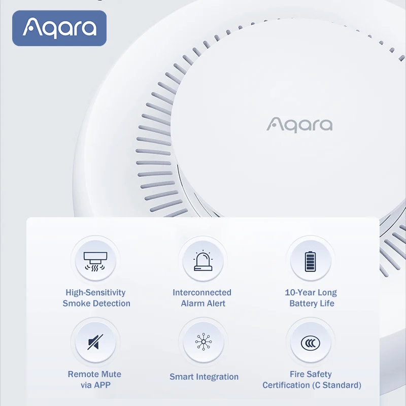 Aqara Matter Duman Dedektörü S - Smart Smoke Detector incelemesi ve fiyatı