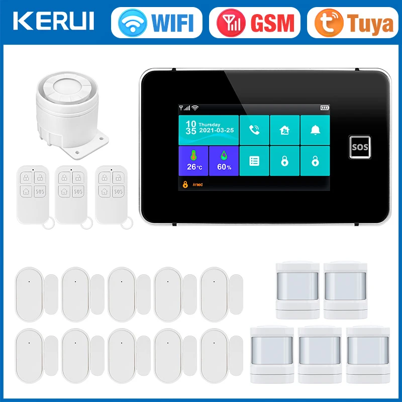 KERUI G60B WIFI GSM Alarm Sist - Smart Home Ecosystems incelemesi ve fiyatı