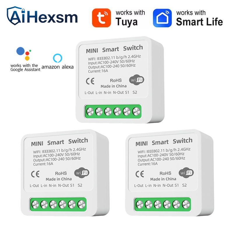 16A Tuya WiFi Akıllı Anahtar 2 - Smart Home Energy incelemesi ve fiyatı