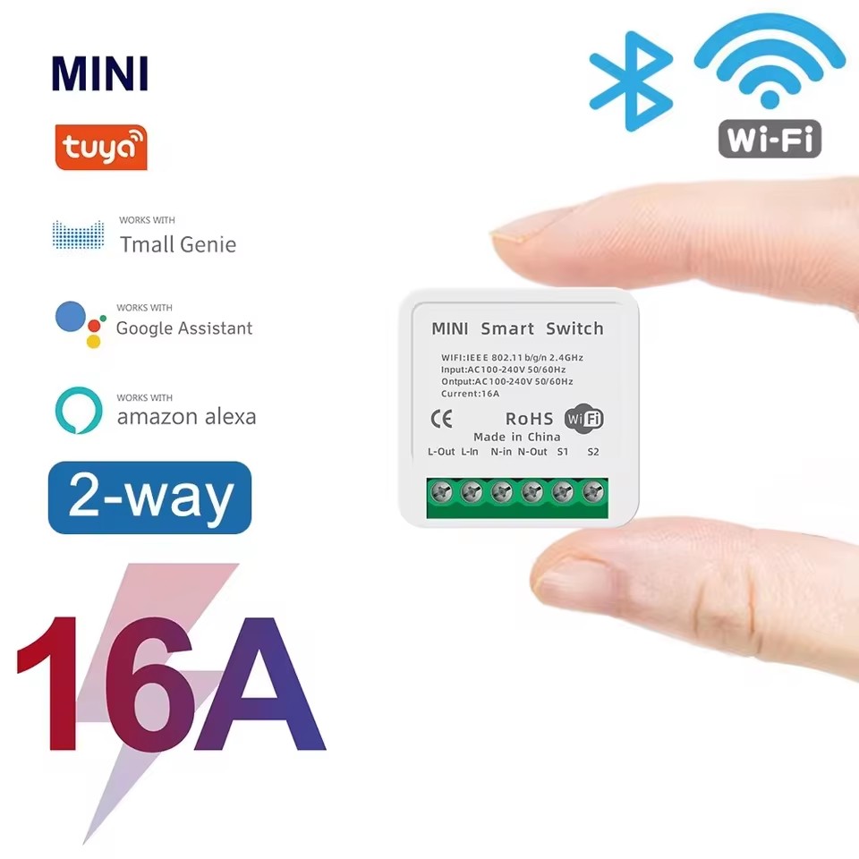 16A Tuya WiFi Akıllı Anahtar 2 - Smart Home Energy incelemesi ve fiyatı