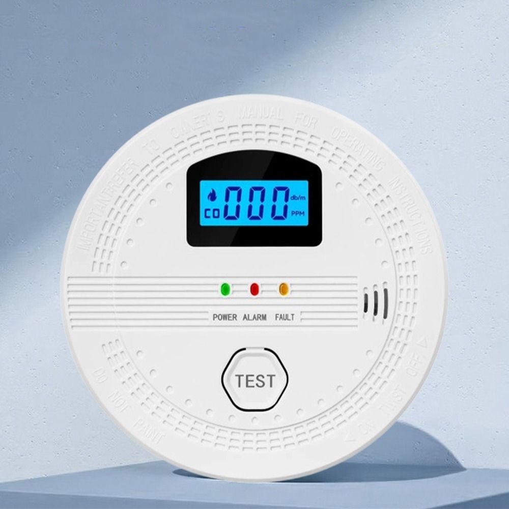 LCD Dijital Ekran 2'si 1 Arada - Smart Smoke Detector incelemesi ve fiyatı