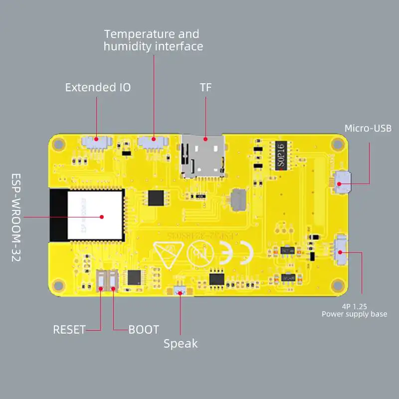 ESP32-3248S035 3.5 İnç Akıllı  - Smart Home Panel incelemesi ve fiyatı