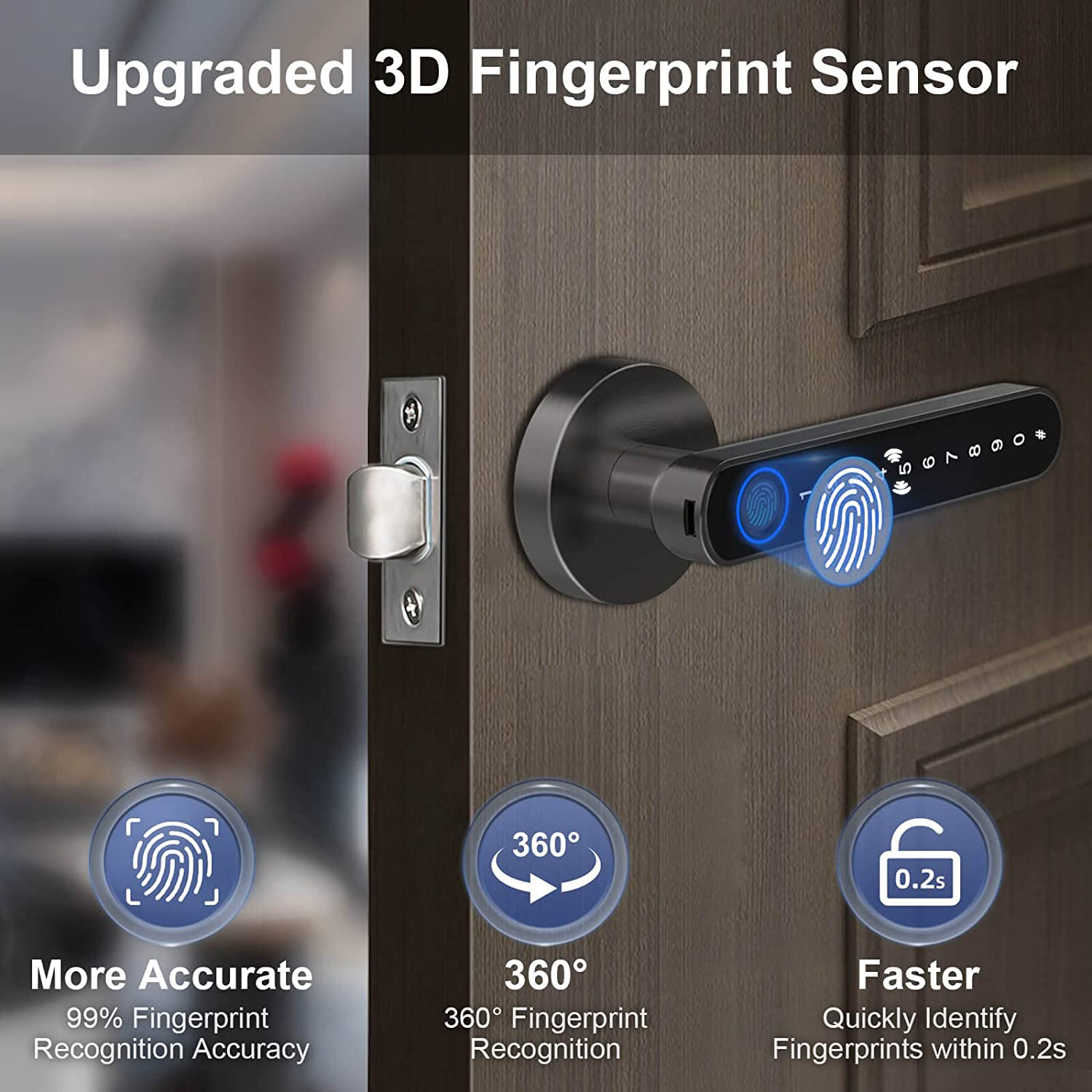 Parmak izi kapı anahtar kart t - Smart Home Technology incelemesi ve fiyatı