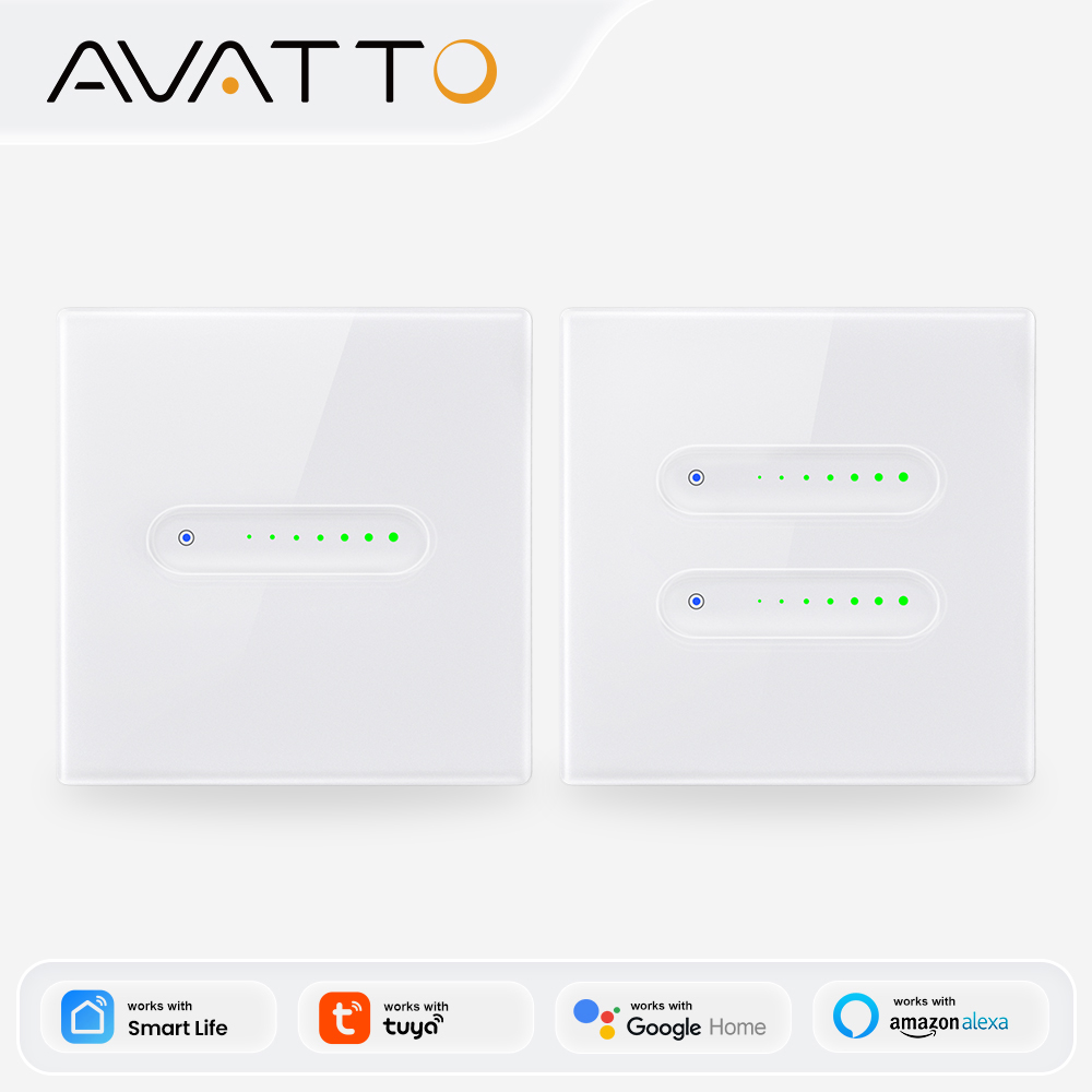 AVATTO WiFi 1/2 Gang Akıllı Di - Smart Home Touchscreen Control Panel incelemesi ve fiyatı