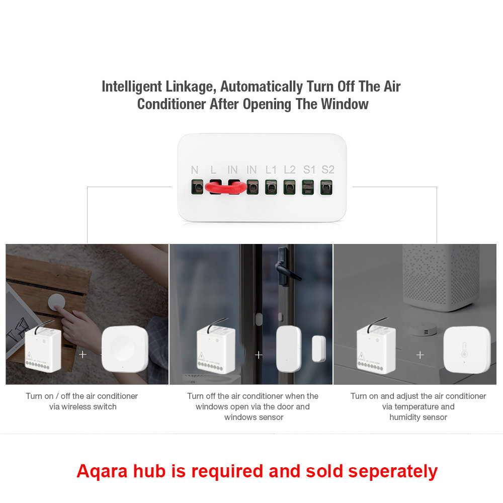 Aqara Çift Yönlü Kontrol Modül - Smart Home Ecosystems incelemesi ve fiyatı
