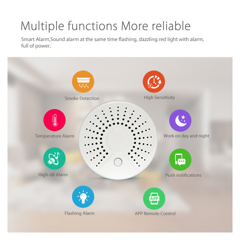 Tuya WiFi Akıllı Ev Duman Dede - Smart Smoke Detector incelemesi ve fiyatı