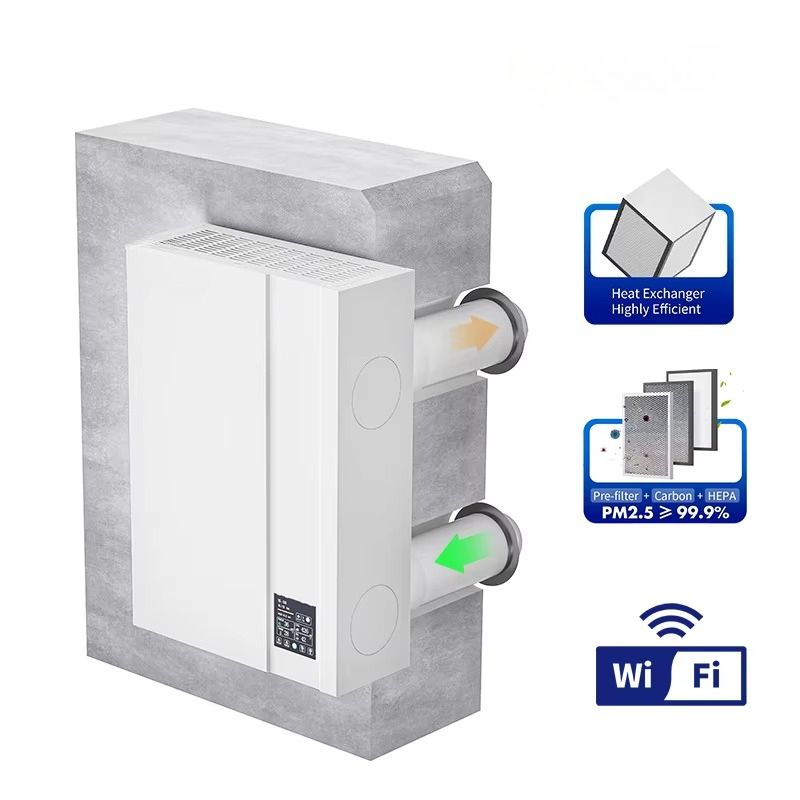 Duvara Monte ERV Akıllı WiFi K - Smart Home Ventilation incelemesi ve fiyatı