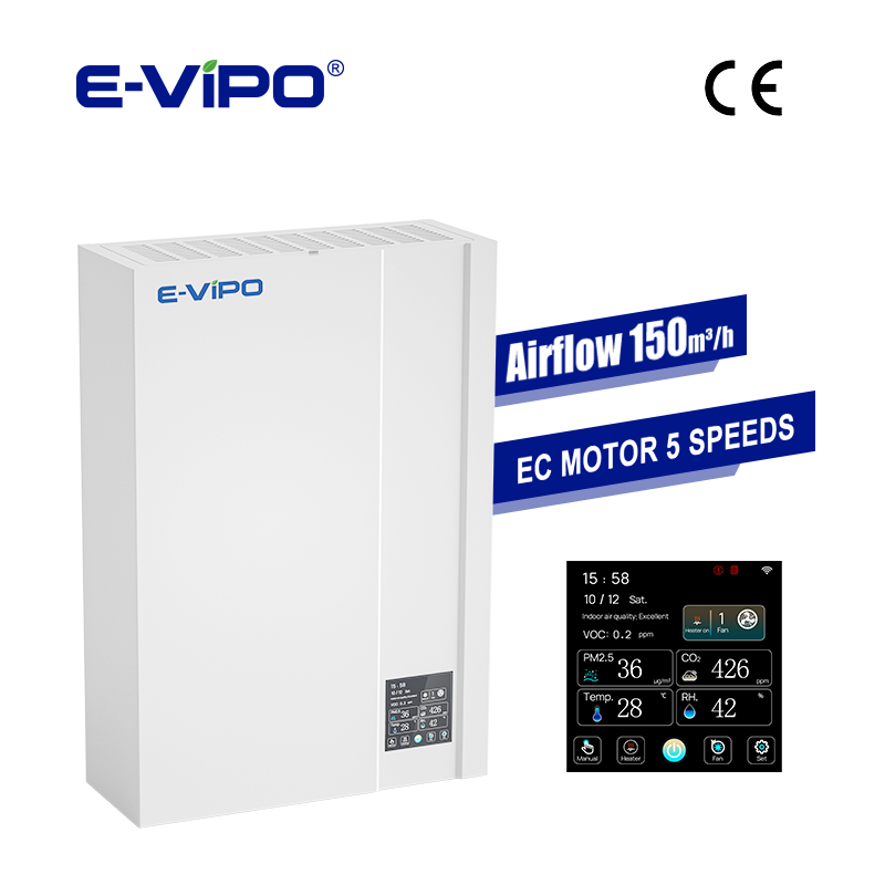 Duvara Monte ERV Akıllı WiFi K - Smart Home Ventilation incelemesi ve fiyatı
