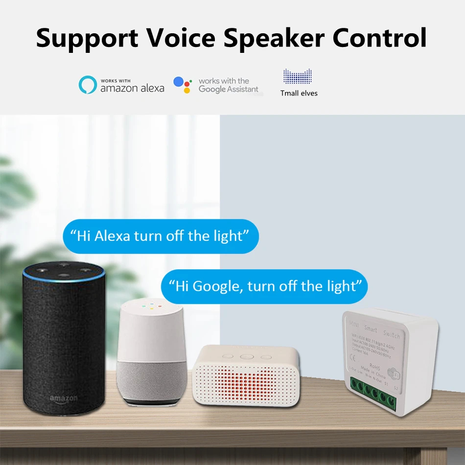 16A İki Yönlü Kontrol DIY WiFi - Smart Home Diy incelemesi ve fiyatı