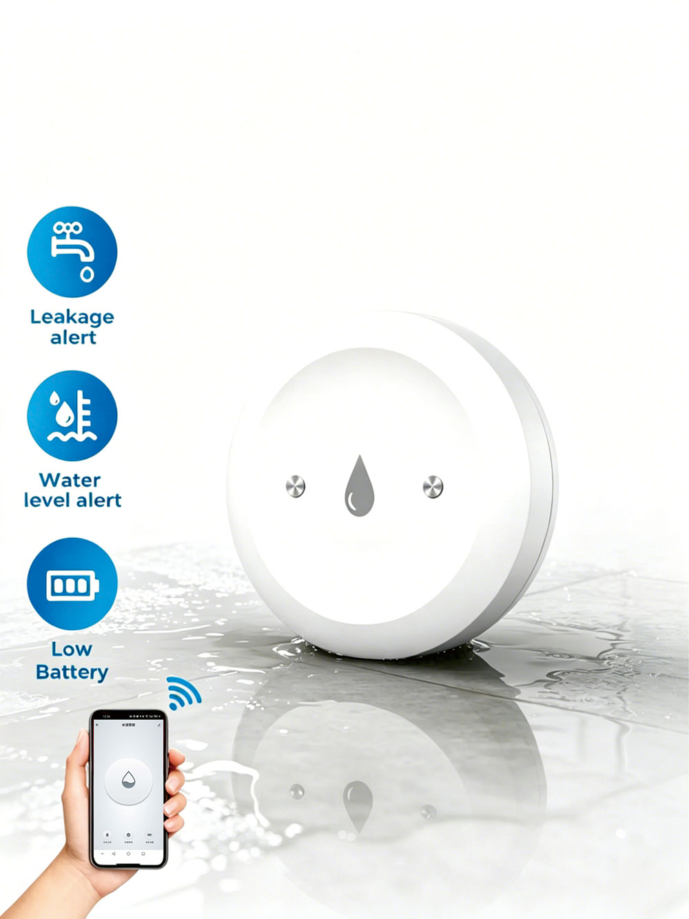 ZigBee Akıllı Su Kaçağı Sensör - Smart Home Ecosystems incelemesi ve fiyatı