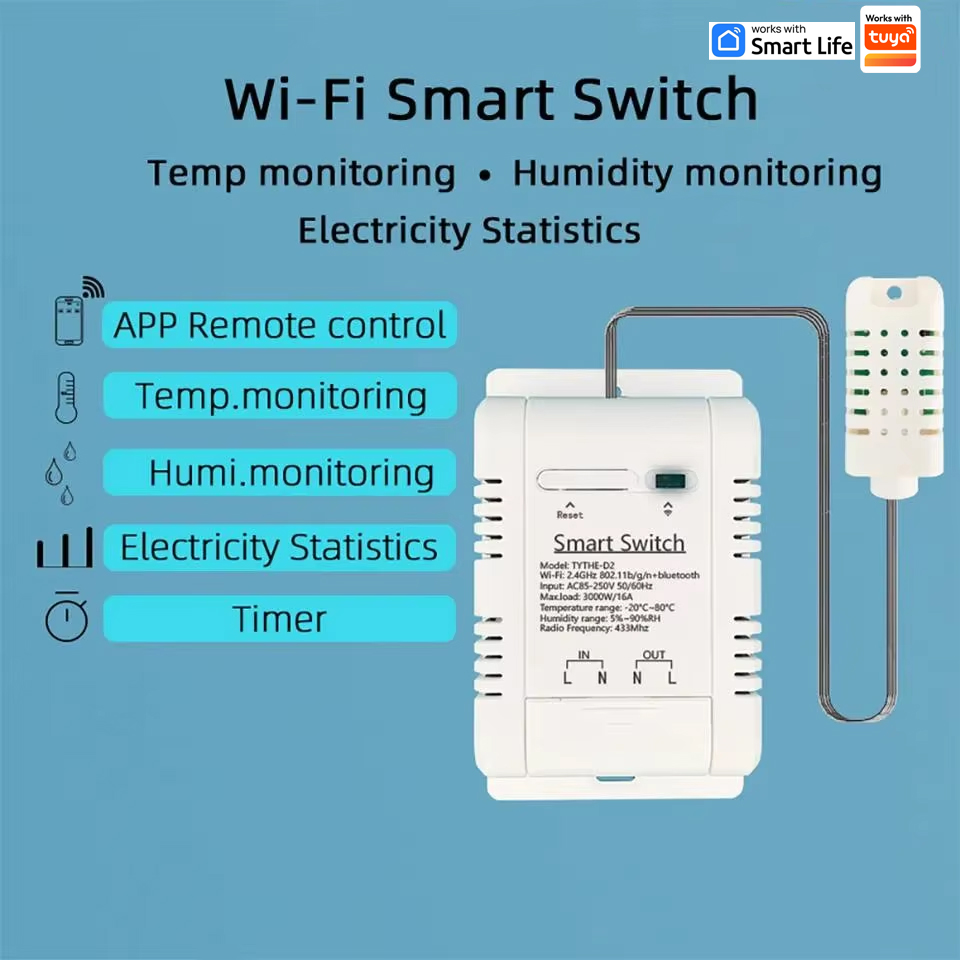 Tuya 16A 3000W WiFi Termostat  - Smart Home Energy incelemesi ve fiyatı