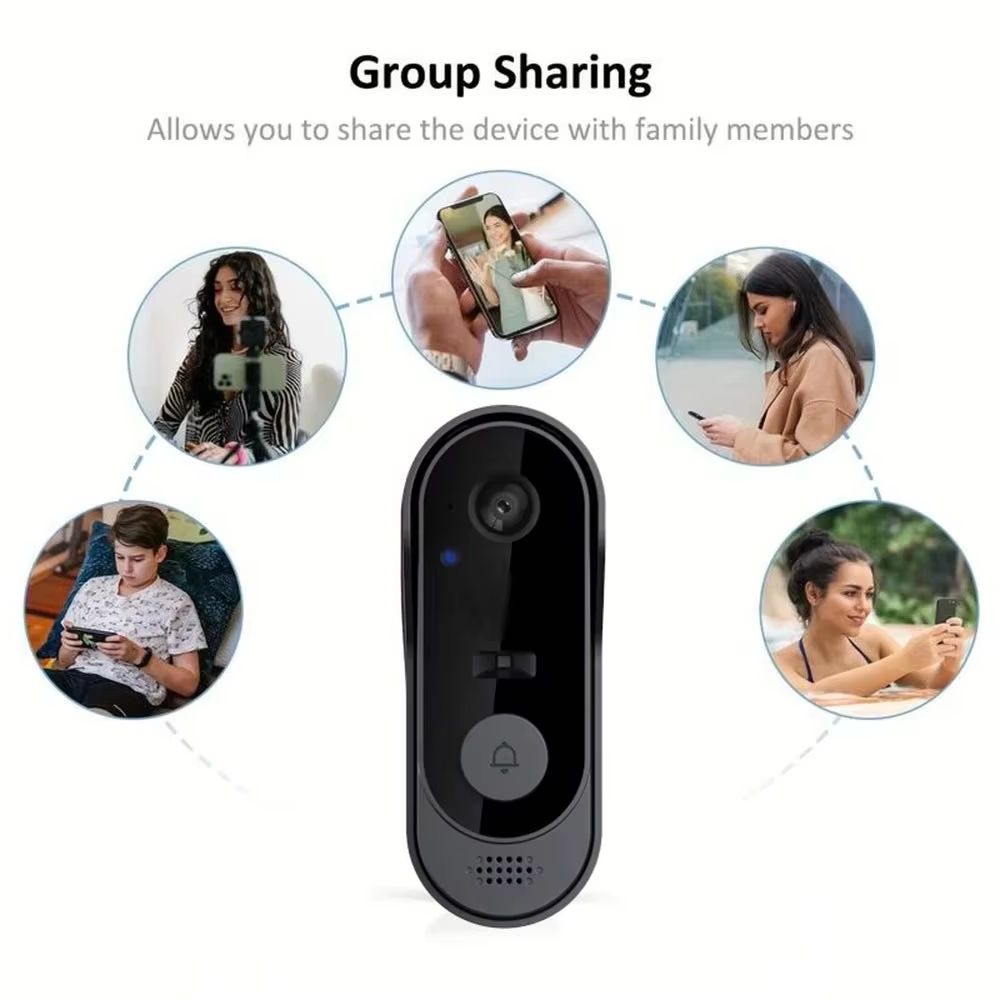 Tuya WiFi Akıllı Görüntülü Kap - Smart Home Video Doorbell Enhanced Security With Smart Doorbell incelemesi ve fiyatı