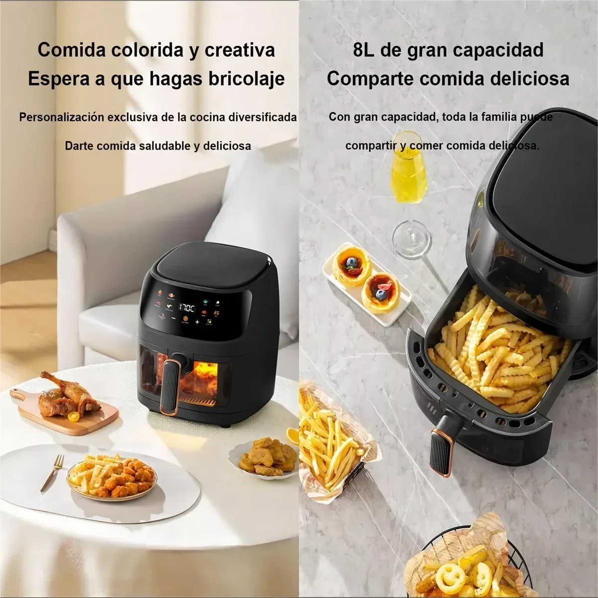 1400W 8L Yağsız Akıllı Hava Fr - Smart Home Oven incelemesi ve fiyatı