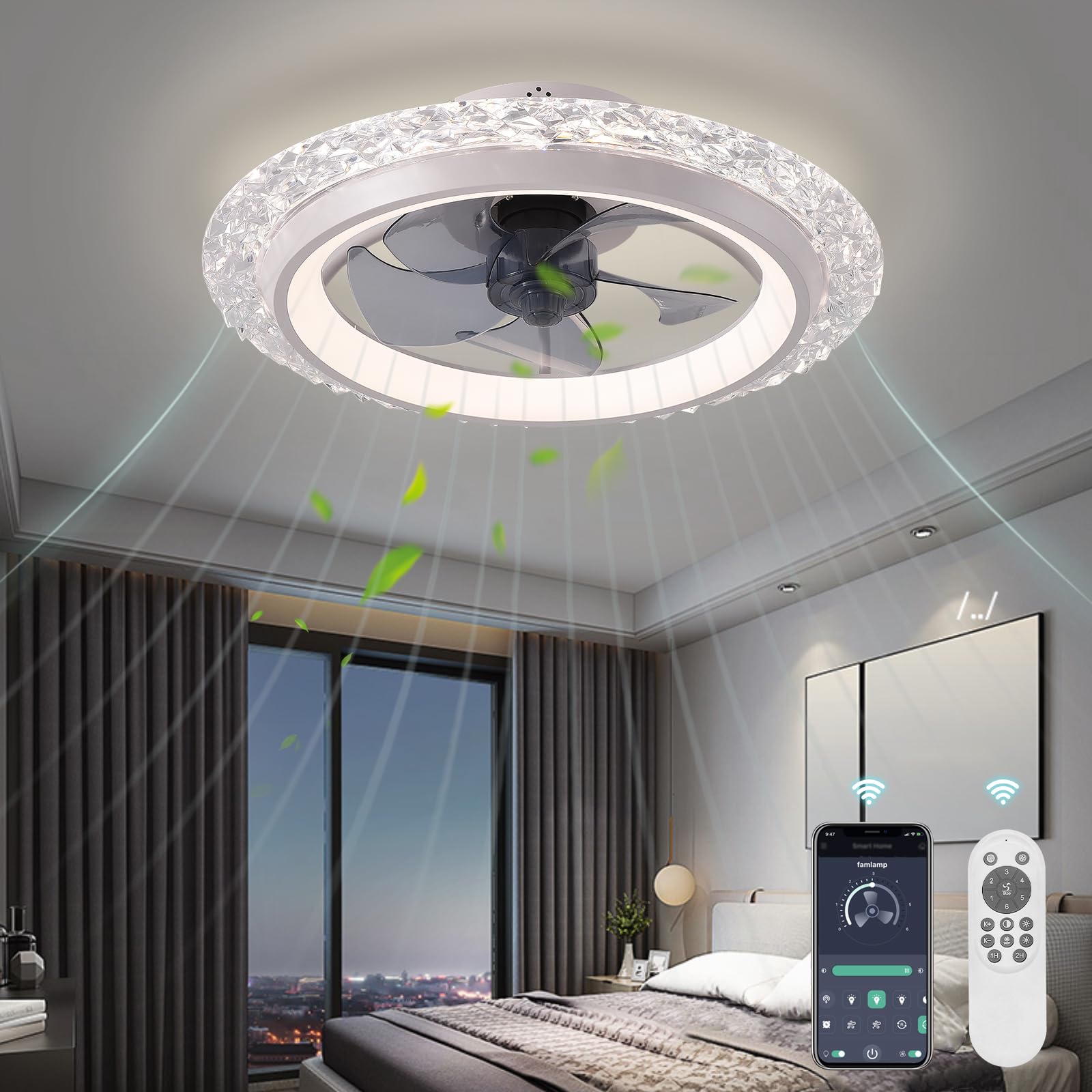 Akıllı Dairesel Tavan Vantilat - Smart Home Interior incelemesi ve fiyatı