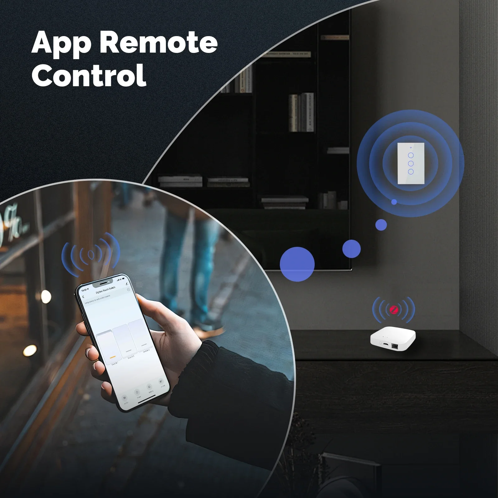 MOES Tuya ZigBee Akıllı Işık A - Smart Home Touchscreen Control Panel incelemesi ve fiyatı