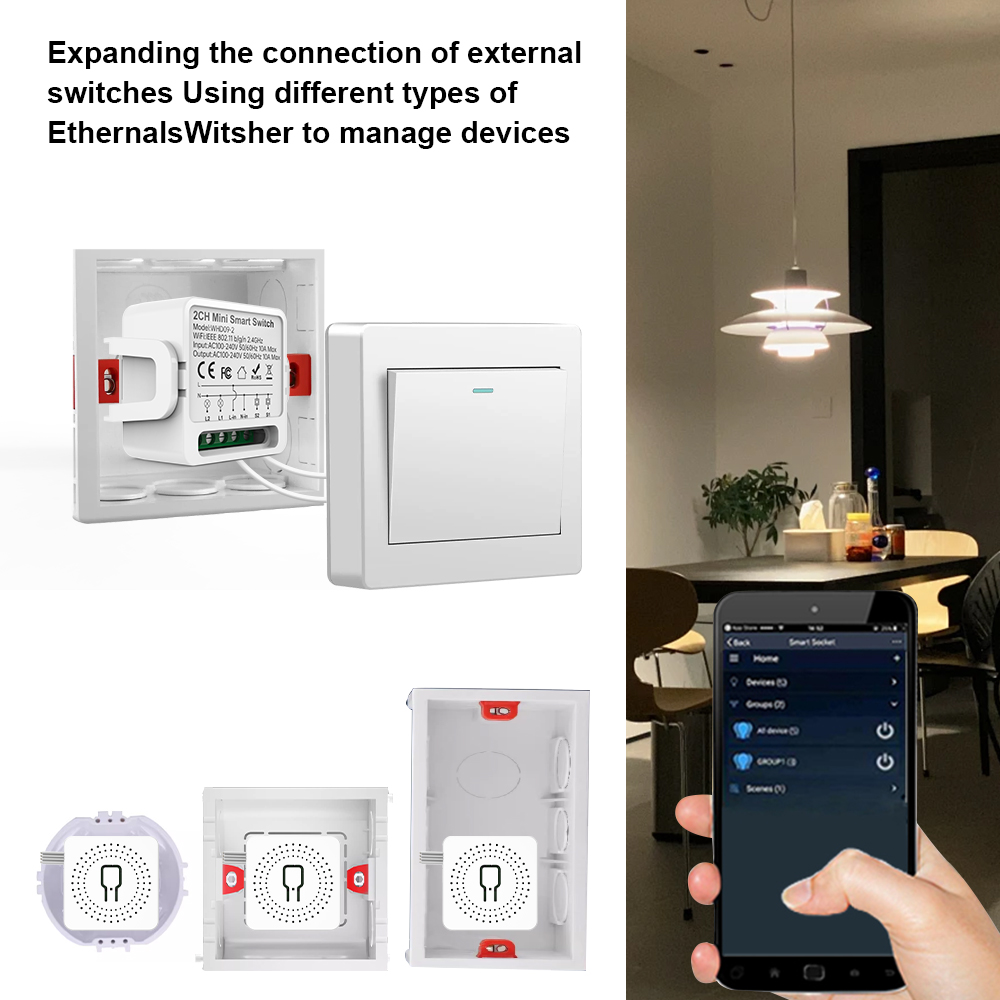 2 Yollu Tuya Akıllı Anahtar 2' - Smart Home Switch incelemesi ve fiyatı