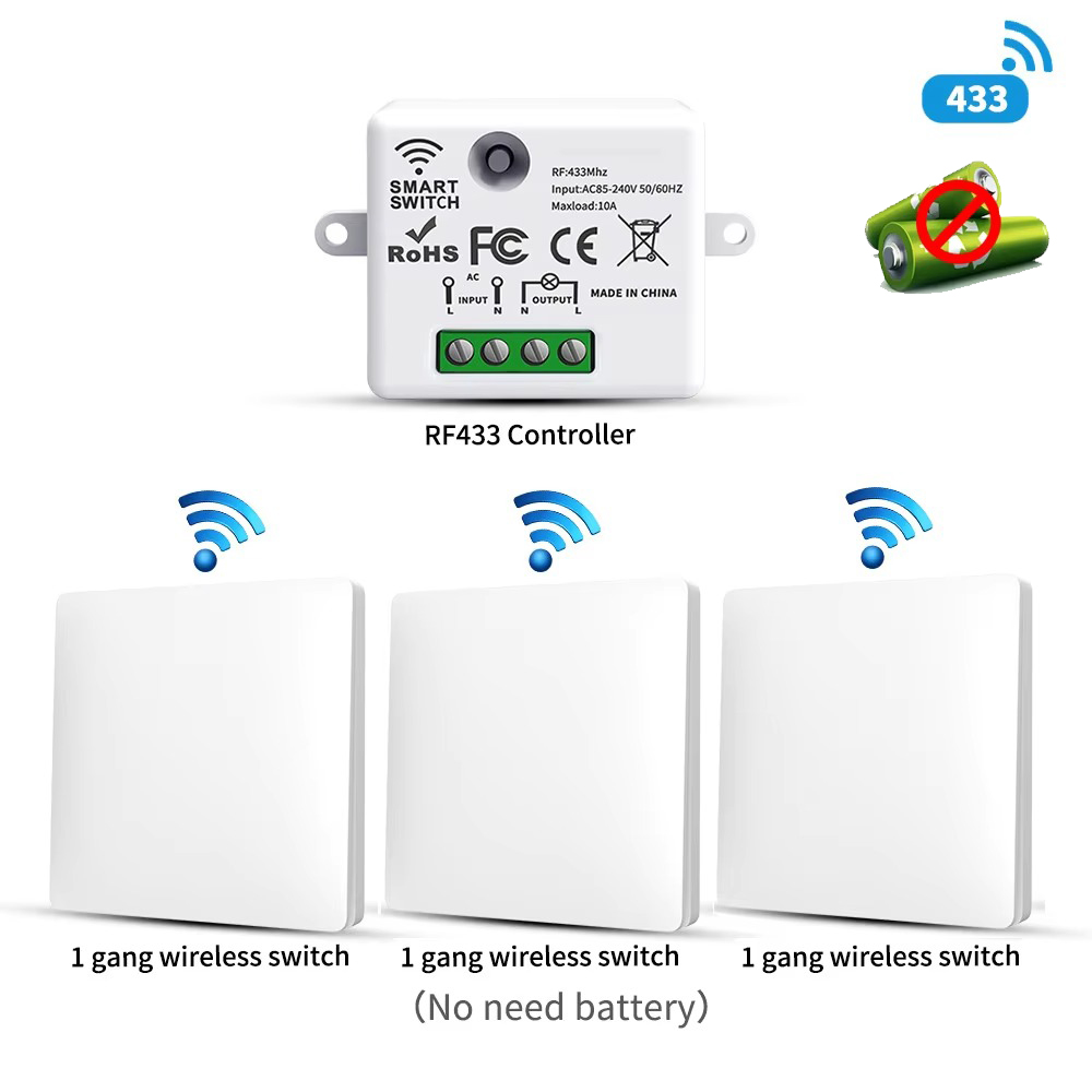 RF433 Kendi Kendine Güç Veren  - Smart Home Technology incelemesi ve fiyatı