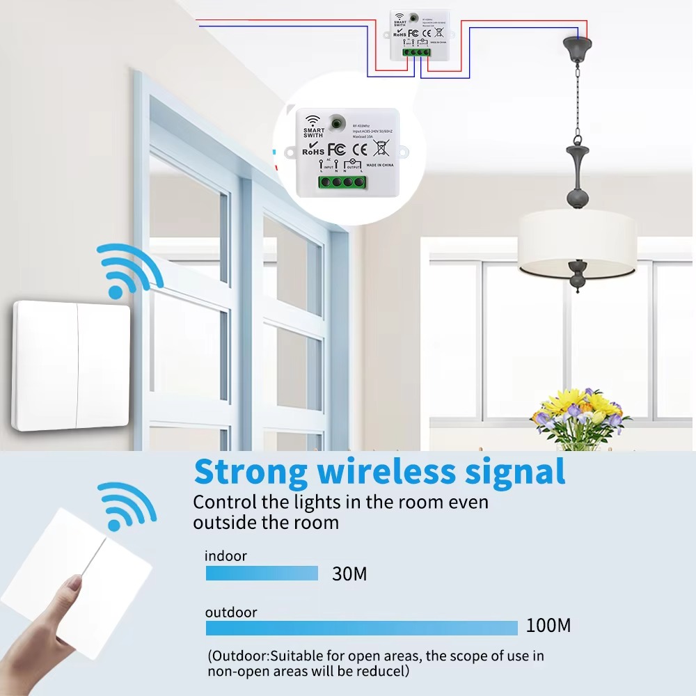 RF433 Kendi Kendine Güç Veren  - Smart Home Technology incelemesi ve fiyatı