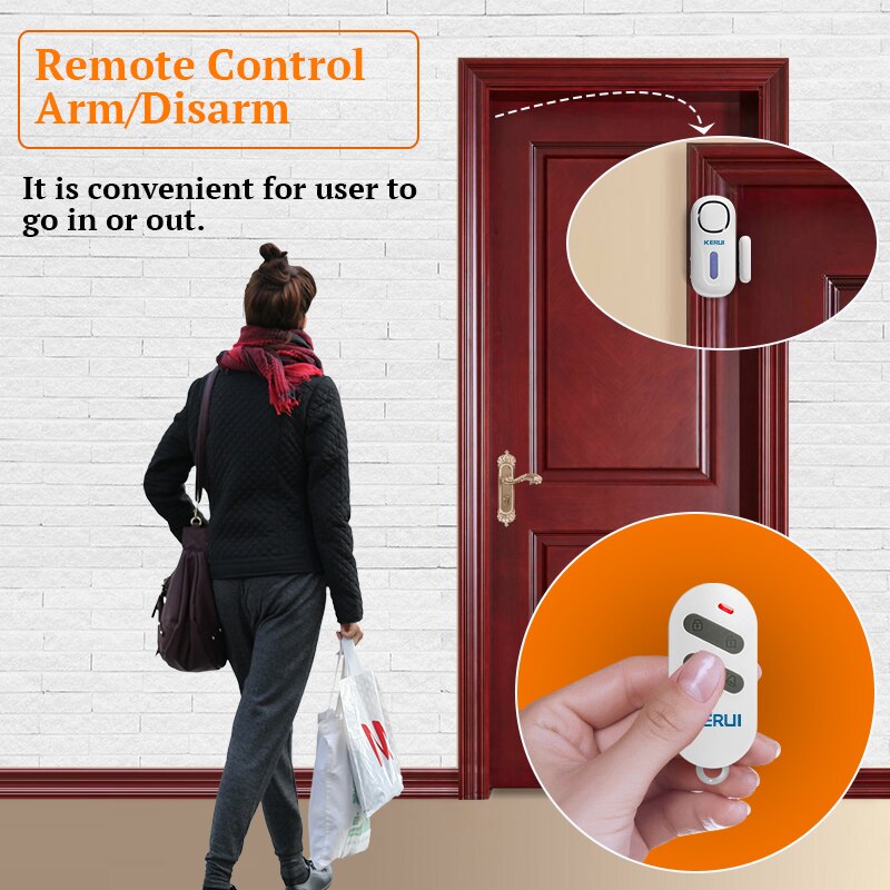 KERUI 120DB Kablosuz Kapı/Penc - Smart Home Ecosystems incelemesi ve fiyatı