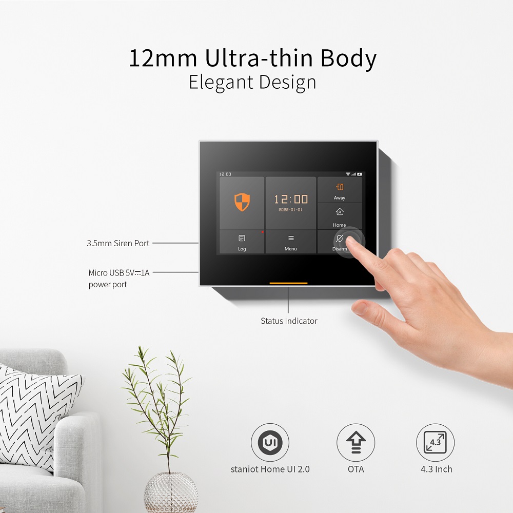 Staniot 433MHz Kablosuz Wifi 4 - Smart Home Ecosystems incelemesi ve fiyatı