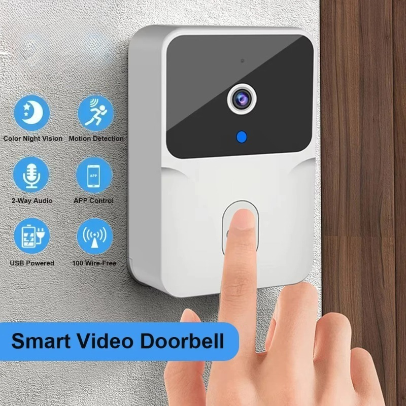 Akıllı ev Wifi Kapı Zili HD Ka - Smart Home Video Doorbell Enhanced Security With Smart Doorbell incelemesi ve fiyatı
