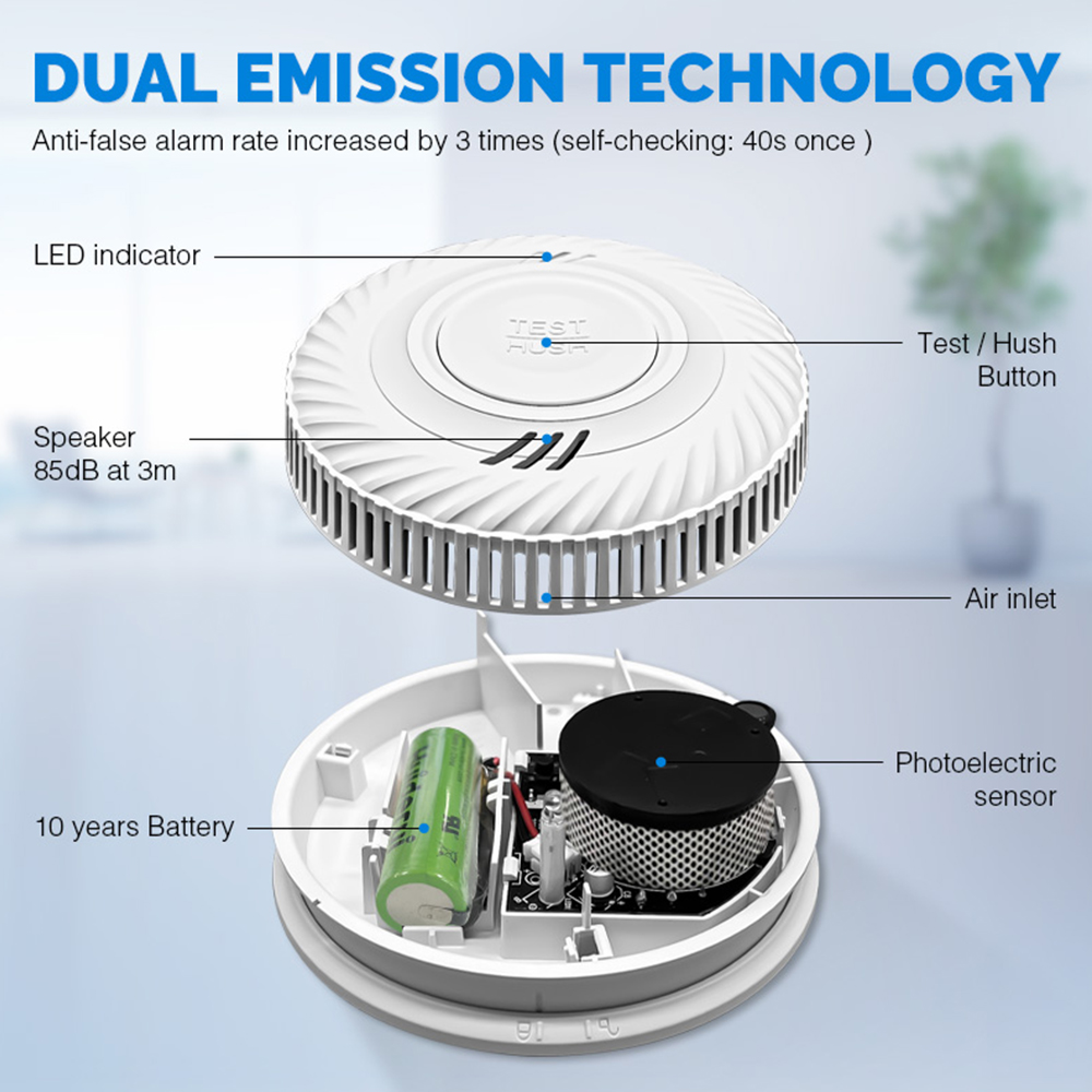 LELLKI WiFi Duman Dedektörü Uz - Smart Smoke Detector incelemesi ve fiyatı