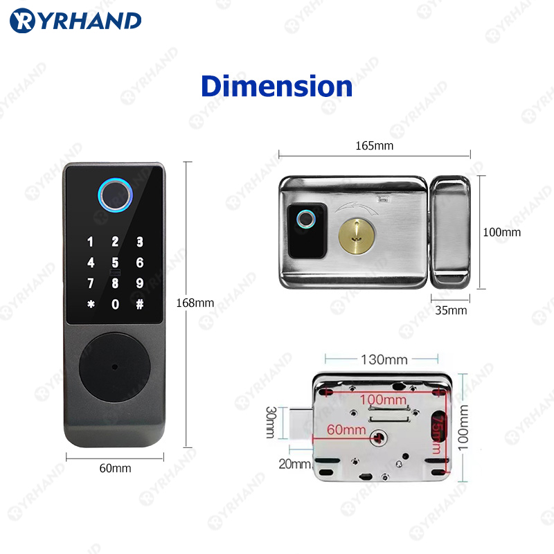 Tuya akıllı kilit su geçirmez  - Smart Home Technology incelemesi ve fiyatı