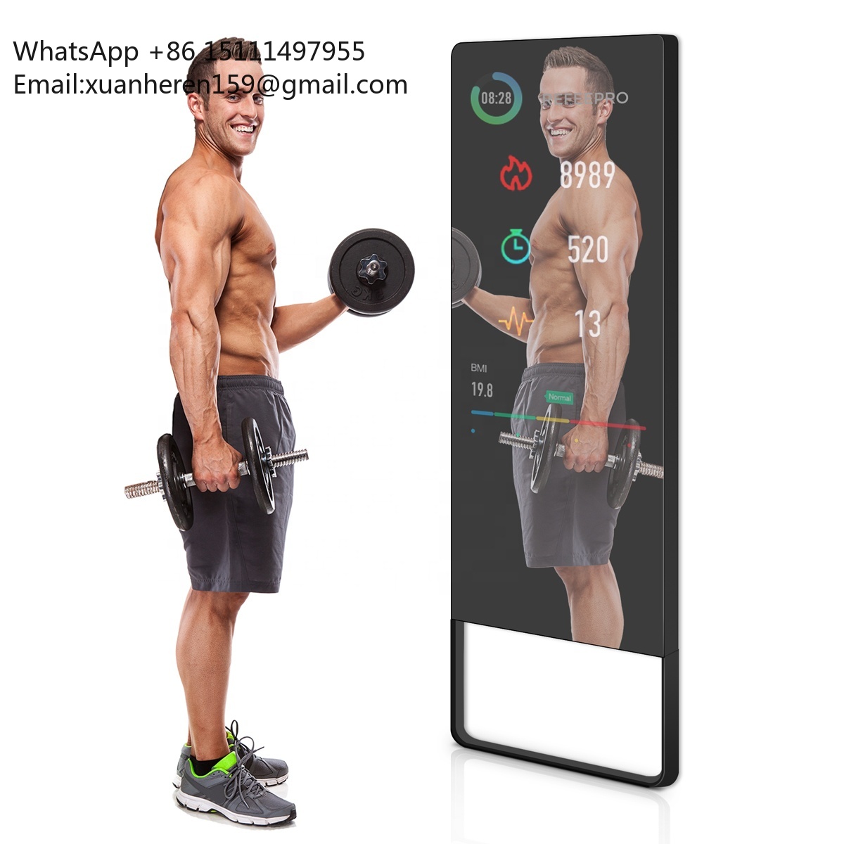Dokunmatik Ekranlı Kişisel Ant - Smart Home Gym Mirror incelemesi ve fiyatı